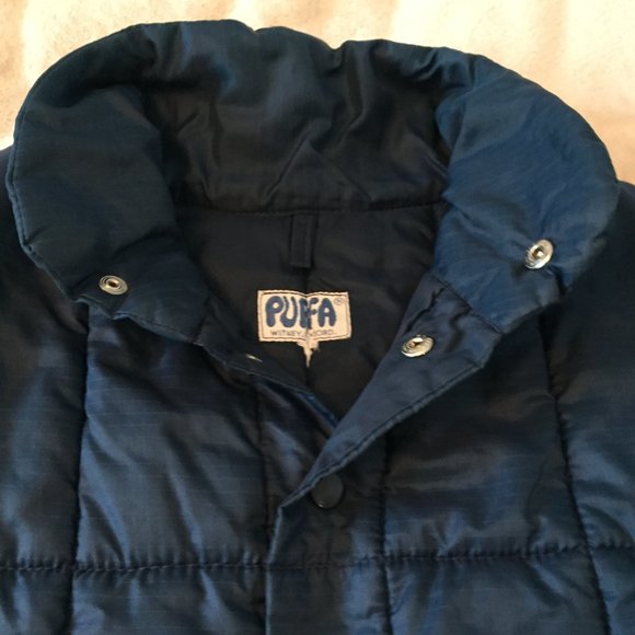 Vintage PUFFA long vest  sz M/L - Picture 4 of 7
